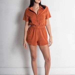 Araminta James Rust Romper